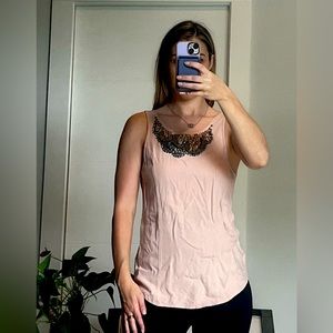 Urban Outfitters Ecoté Pink Low Back Top | size S |